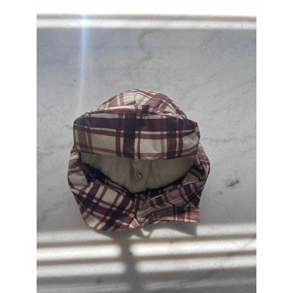 Oii Check Print Trapper Hat Size 50/52 2-3y